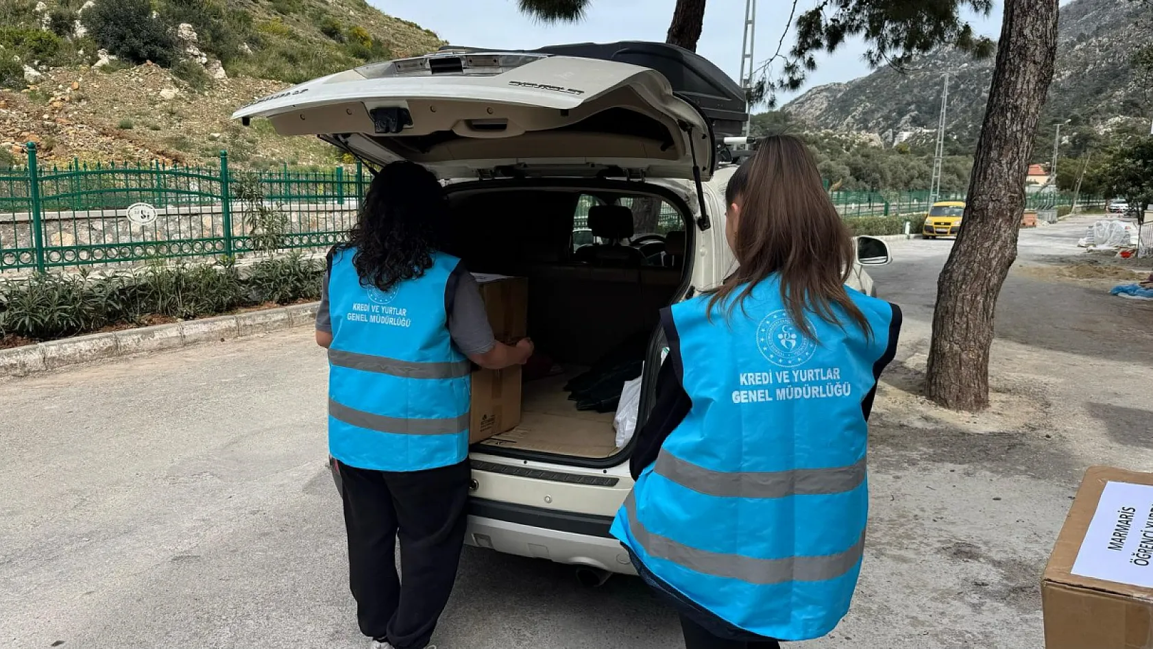 Marmaris'te üniversite öğrencilerinden anlamlı Ramazan yardımı