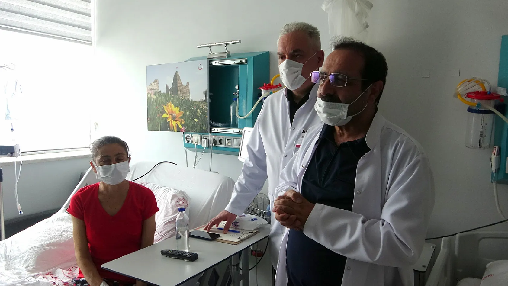 MEAH'ta başarılı organ nakli Çatak hayata tutundu