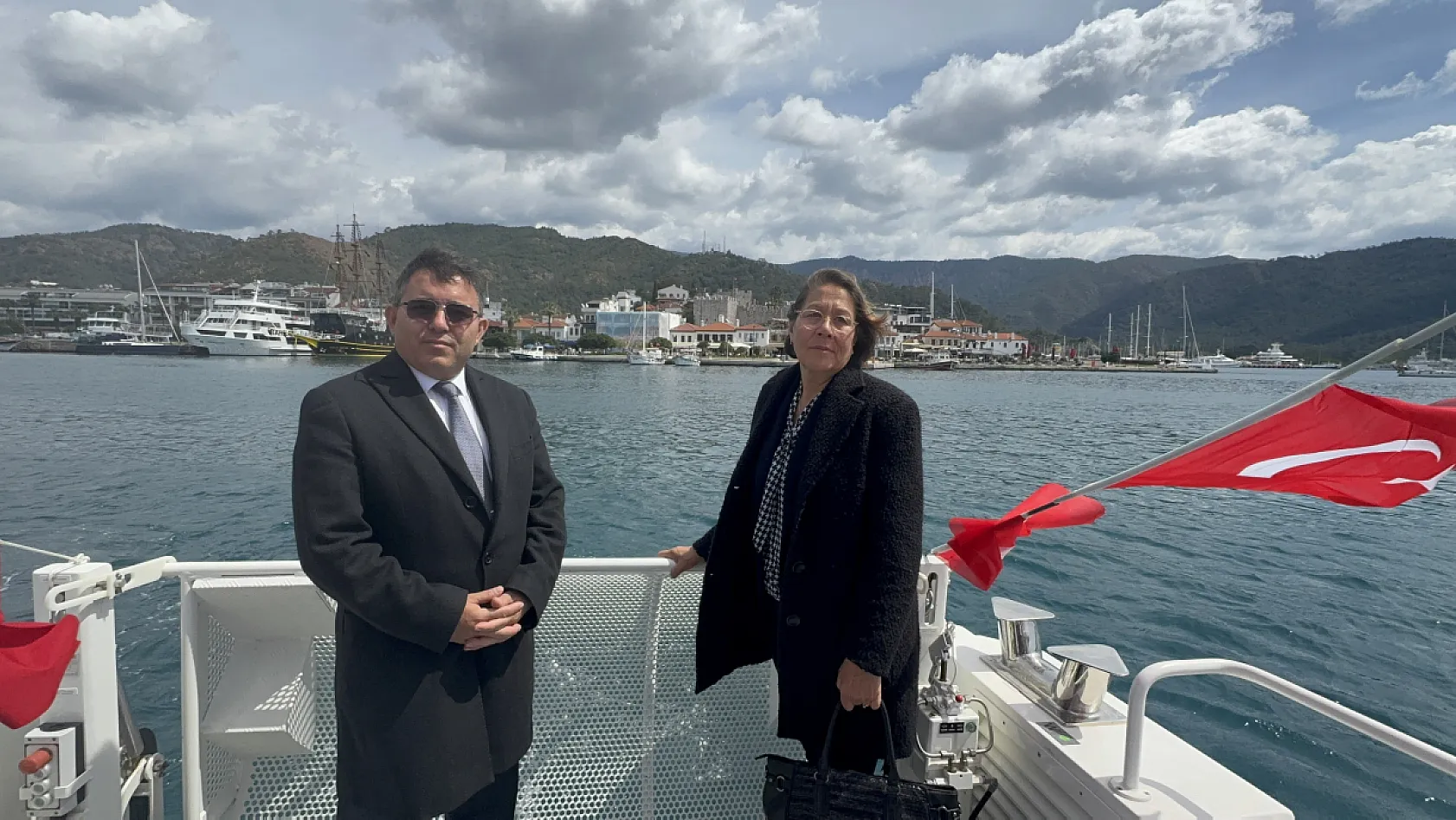 Şehit Polis Emrullah Baklan'ın adı Marmaris'in mavi sularında yaşayacak