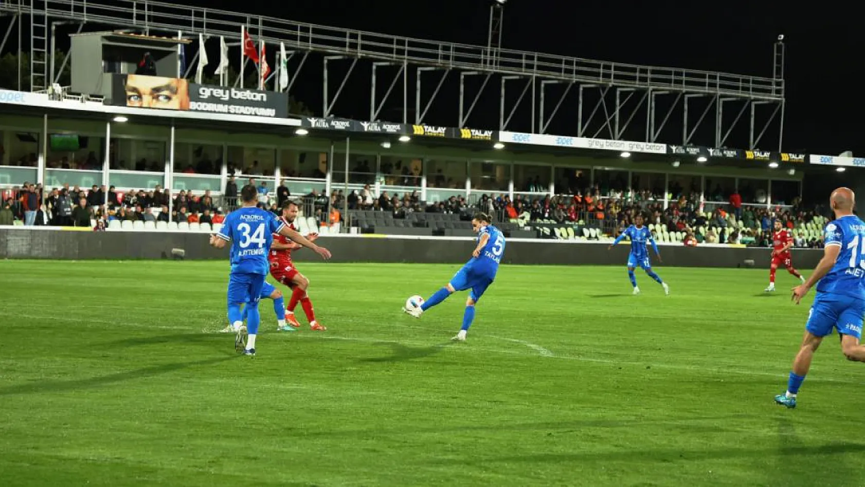 Trendyol Süper Lig: Bodrum FK: 0 - Antalyaspor: 0