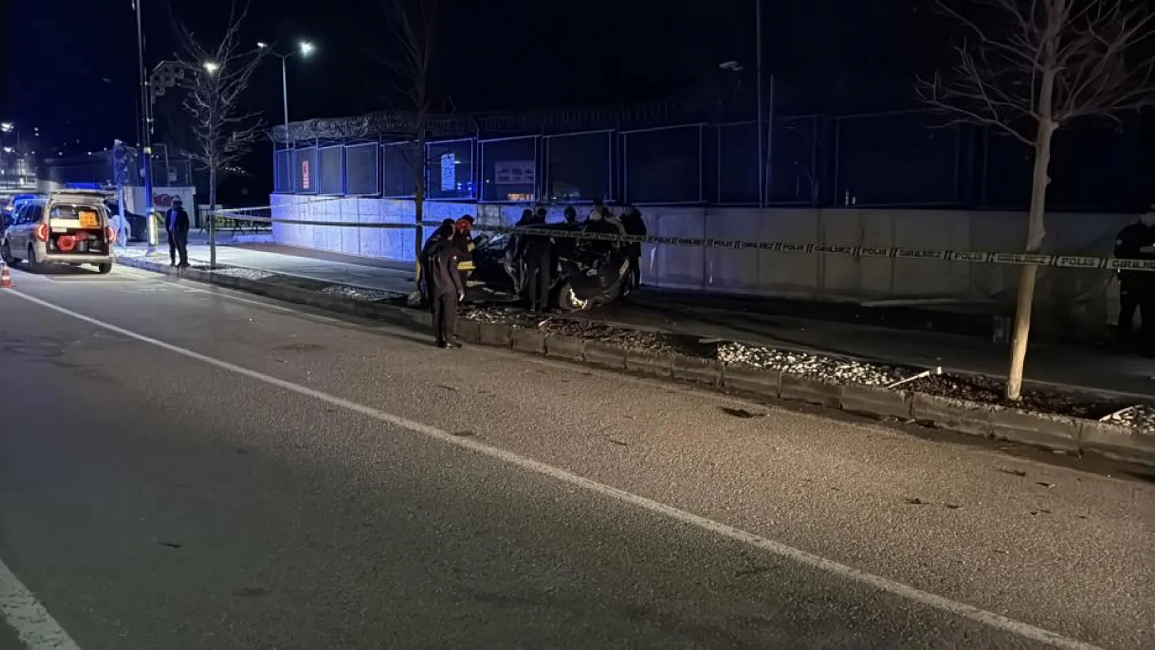 Otomobil ağaca çarptı, sürücüsü hayatını kaybetti