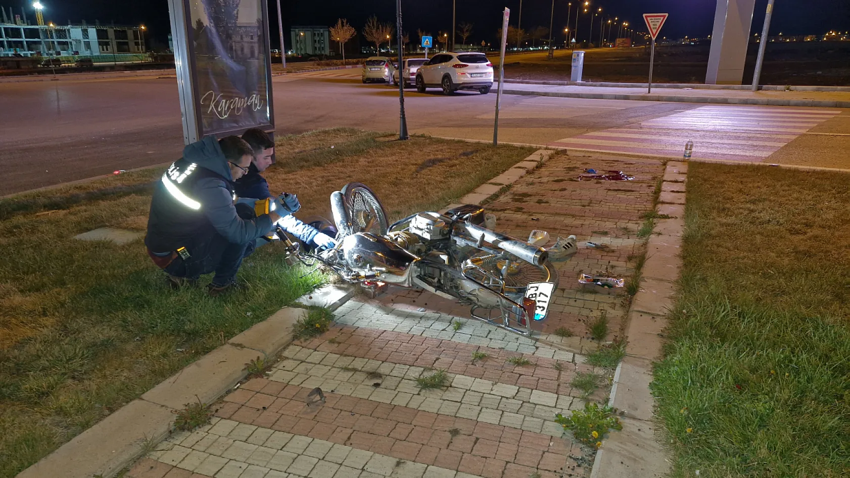 Motosikletini son sürüşü oldu! Otomobile çarpıp 15 metre ileriye savruldu: 1 ölü, 1 yaralı
