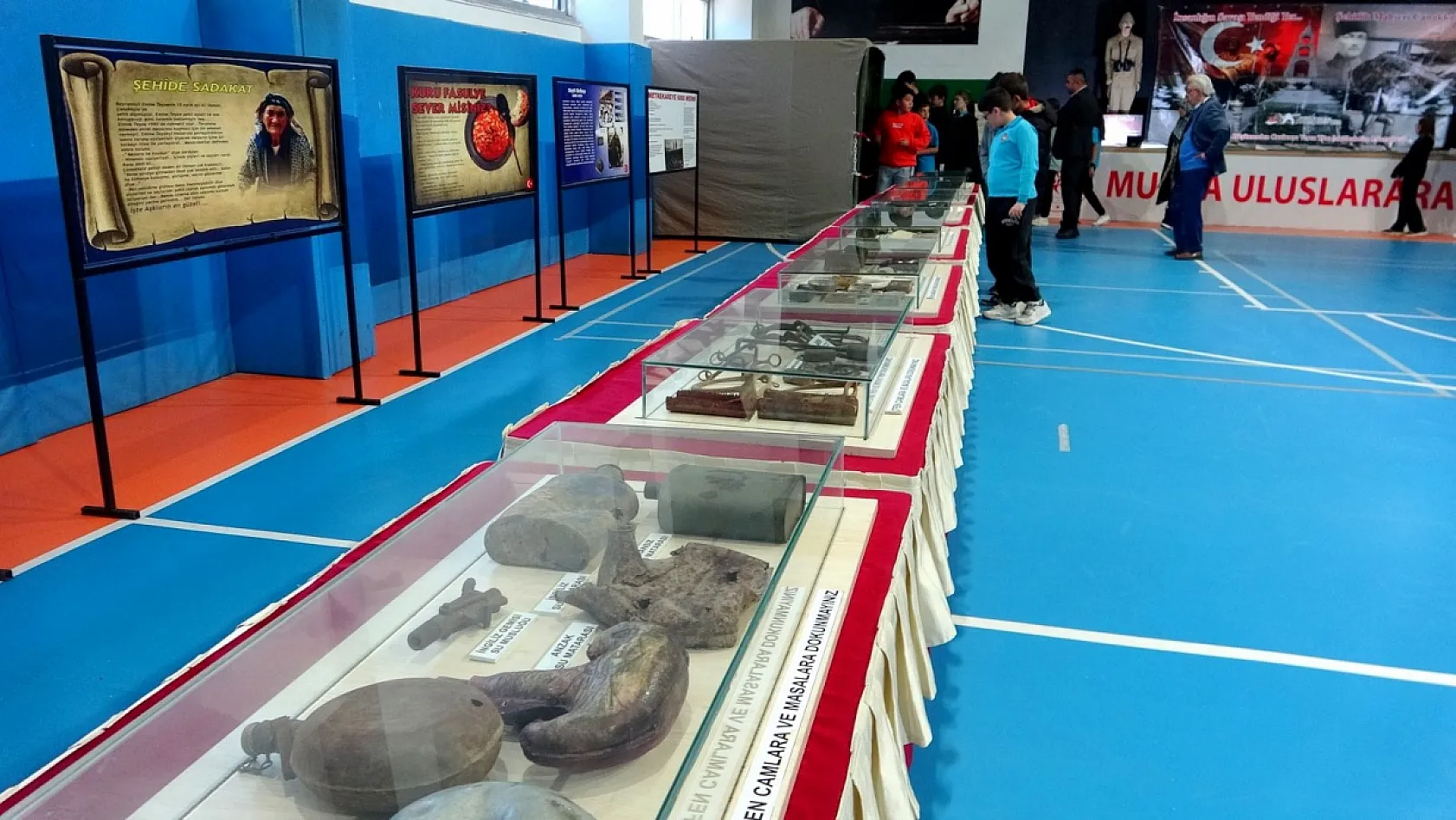 Muğla'da Çanakkale 1915 gezici müzesi ziyarete açıldı