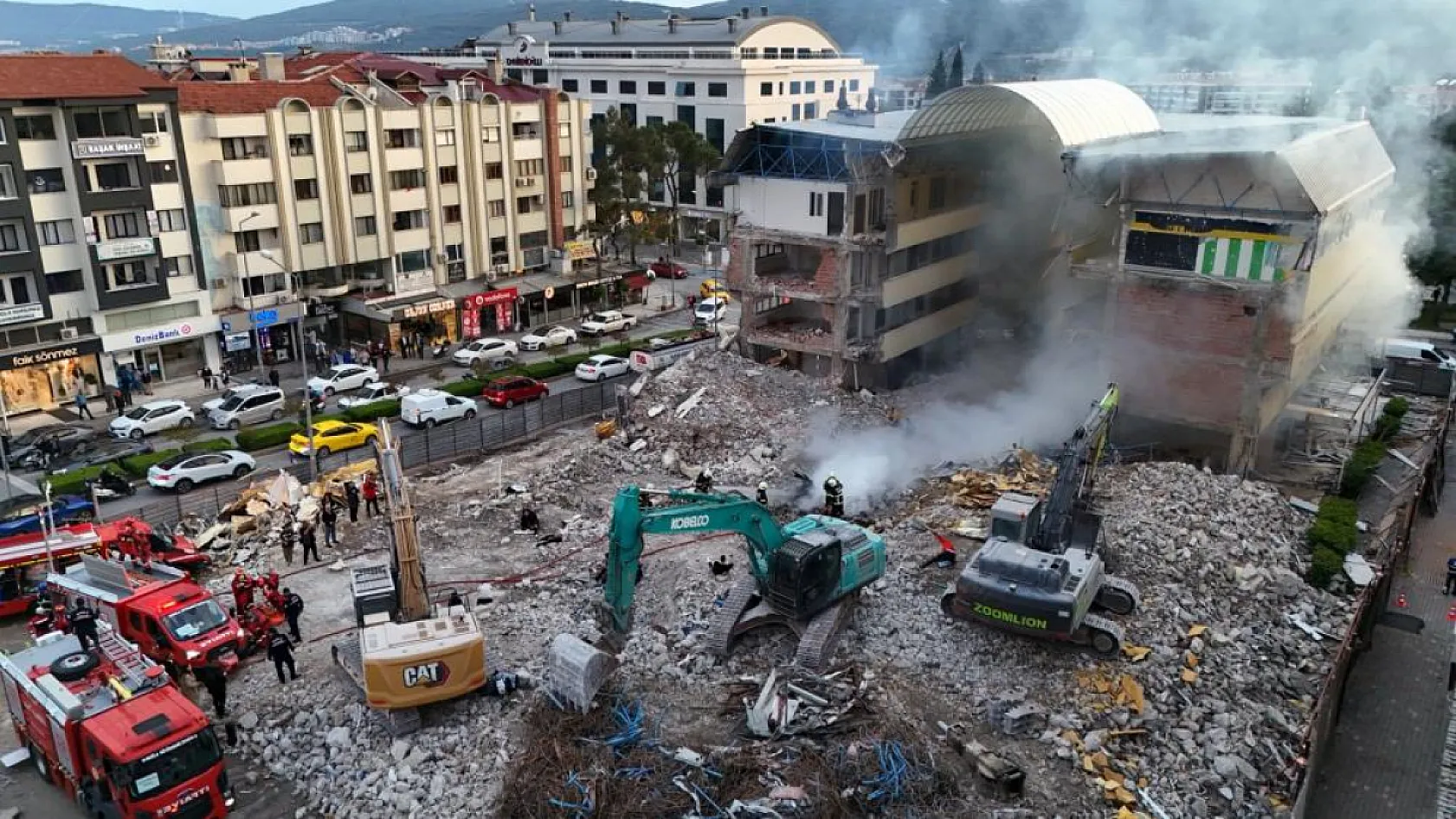 Muğla itfaiyesinden gerçeği aratmayan tatbikat