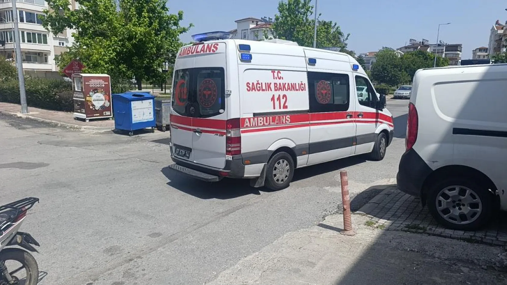 Kaza yaptığına pişman oldu: Hem yaralandı hem 60 bin lira ceza yedi