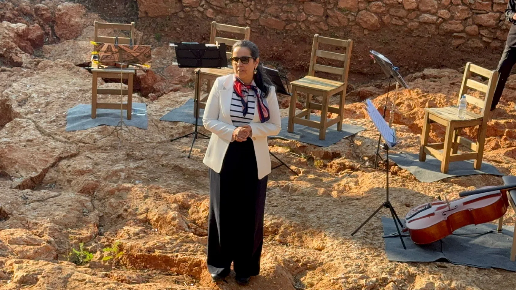 Kedreai Antik Kenti'nde tarih ve müzik buluştu