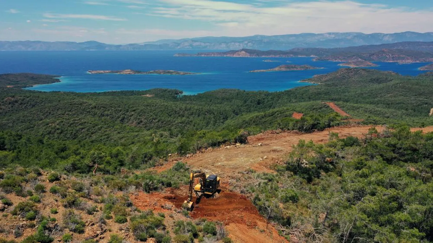 Muğla'da yangın emniyet şeridi uzunluğu bin 900 kilometreye ulaştı