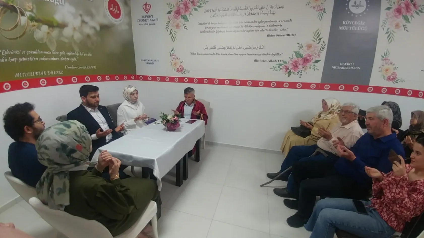 Köyceğiz Müftülüğü'nün yeni nikah salonu açıldı