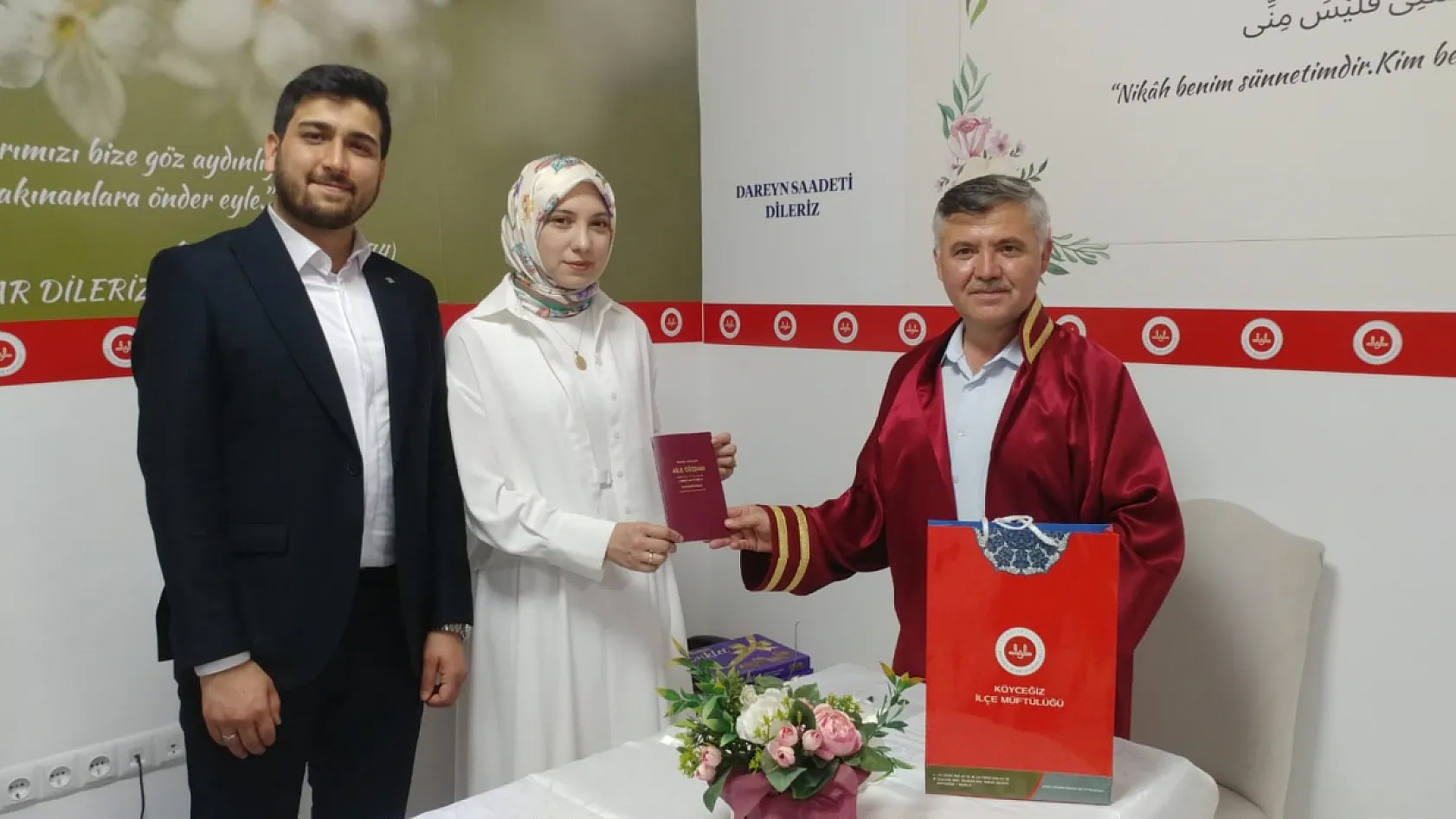 Köyceğiz Müftülüğü'nün yeni nikah salonu açıldı