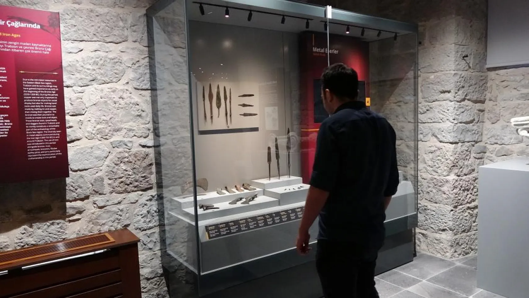Bu müzede 10 bin yıl öncesine ait insan izleri sergileniyor