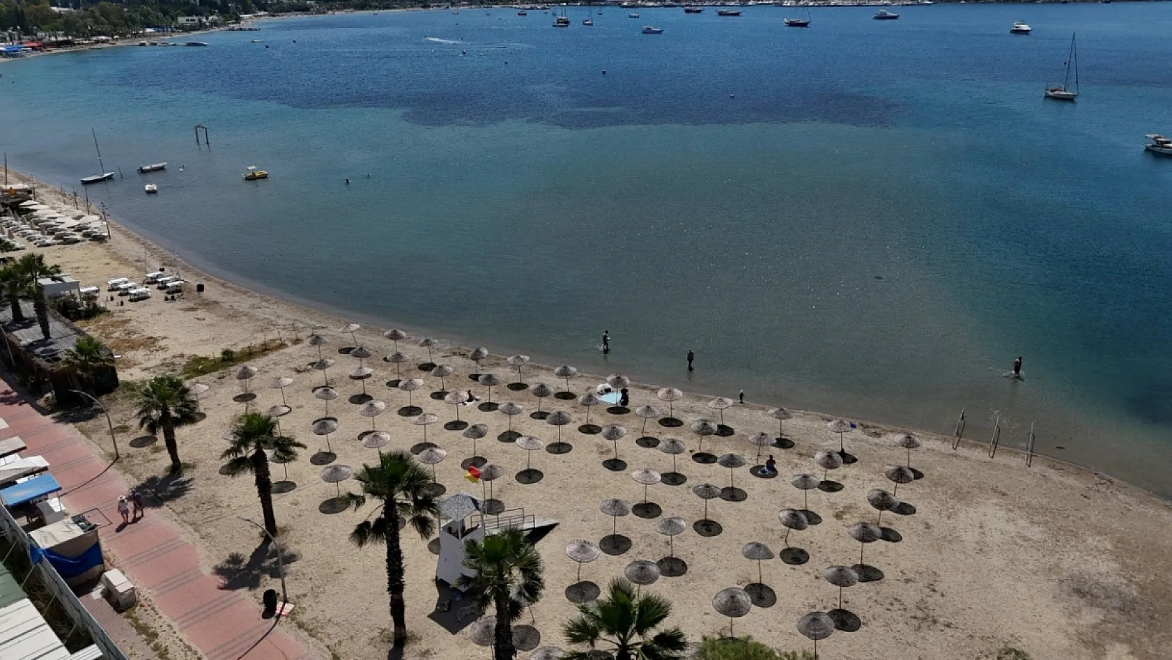 Bodrum'da halk plajları sezona hazır