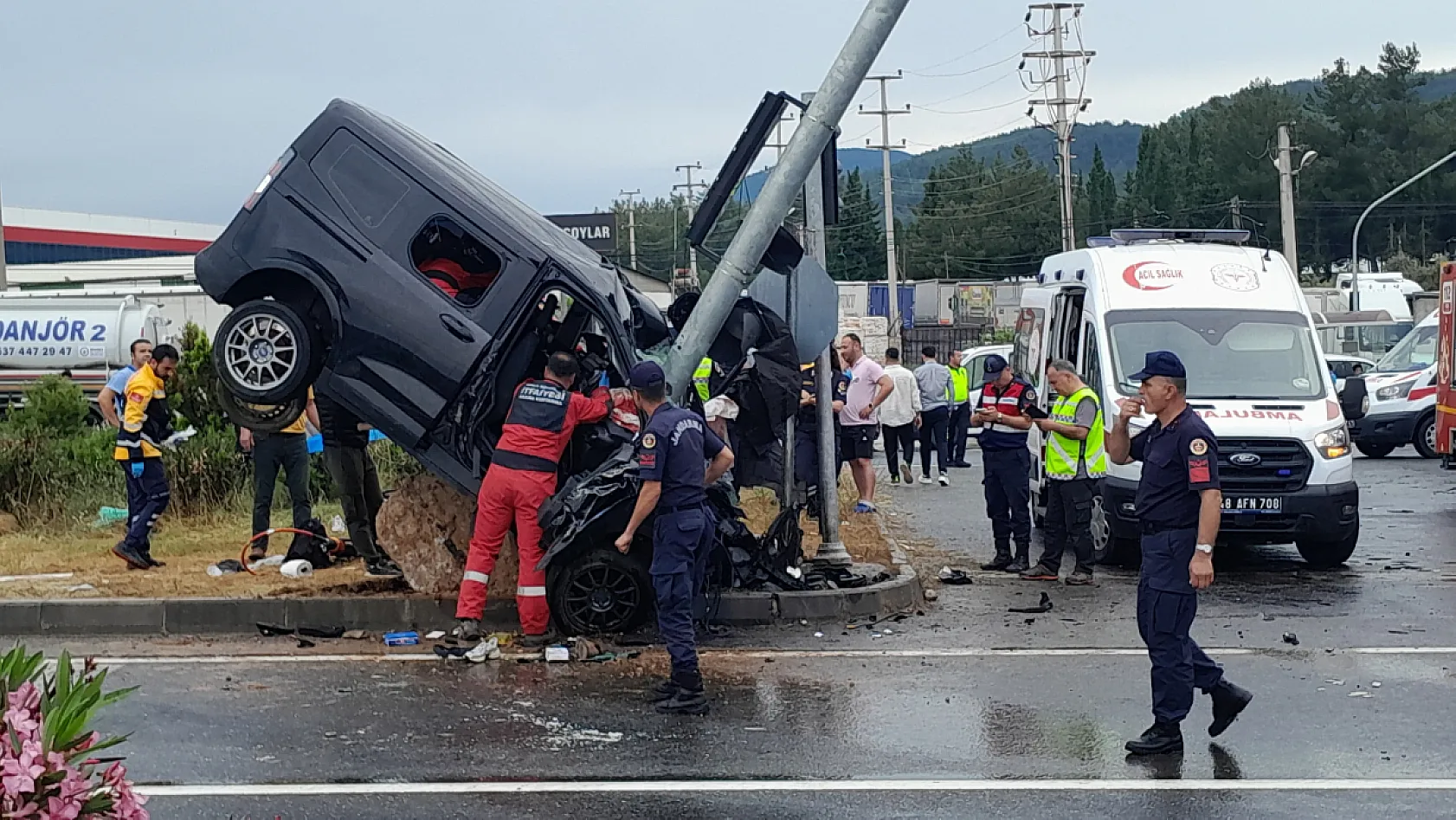 Muğla'da 10 günde 326 kazada 2 ölü, 233 yaralı