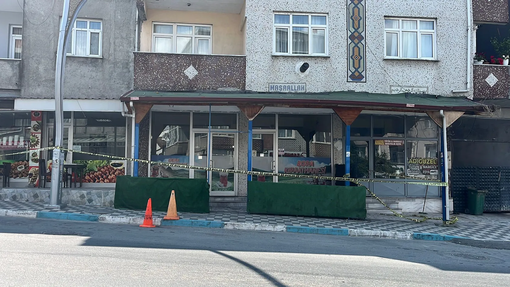 Kavgada ilgisi olmayan esnaf kalbinden vuruldu
