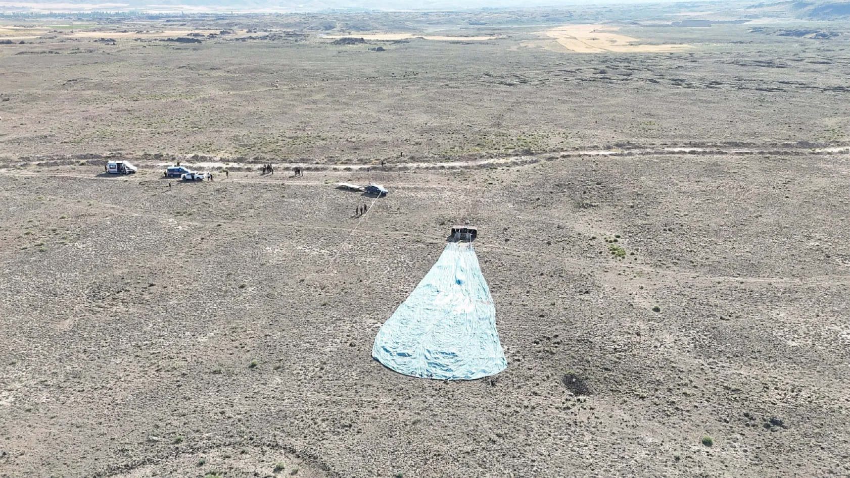 Feci balon kazası: 1 ölü, 12 yaralı