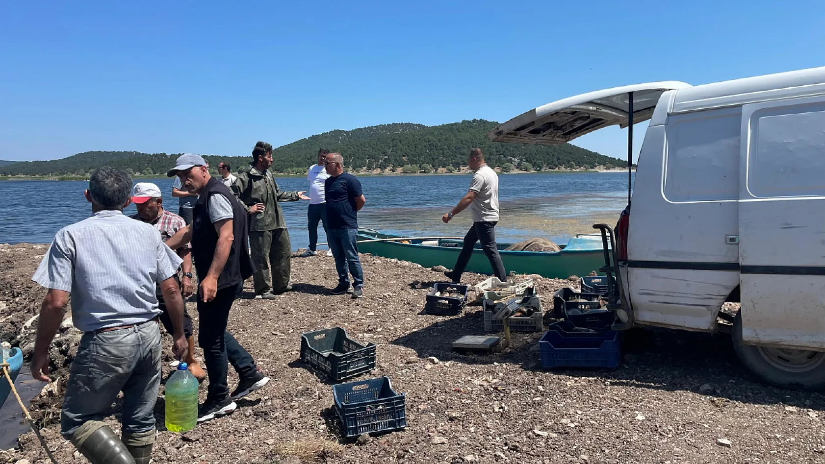 Ağlara vuran 17 kiloluk sazan balığı şaşırttı