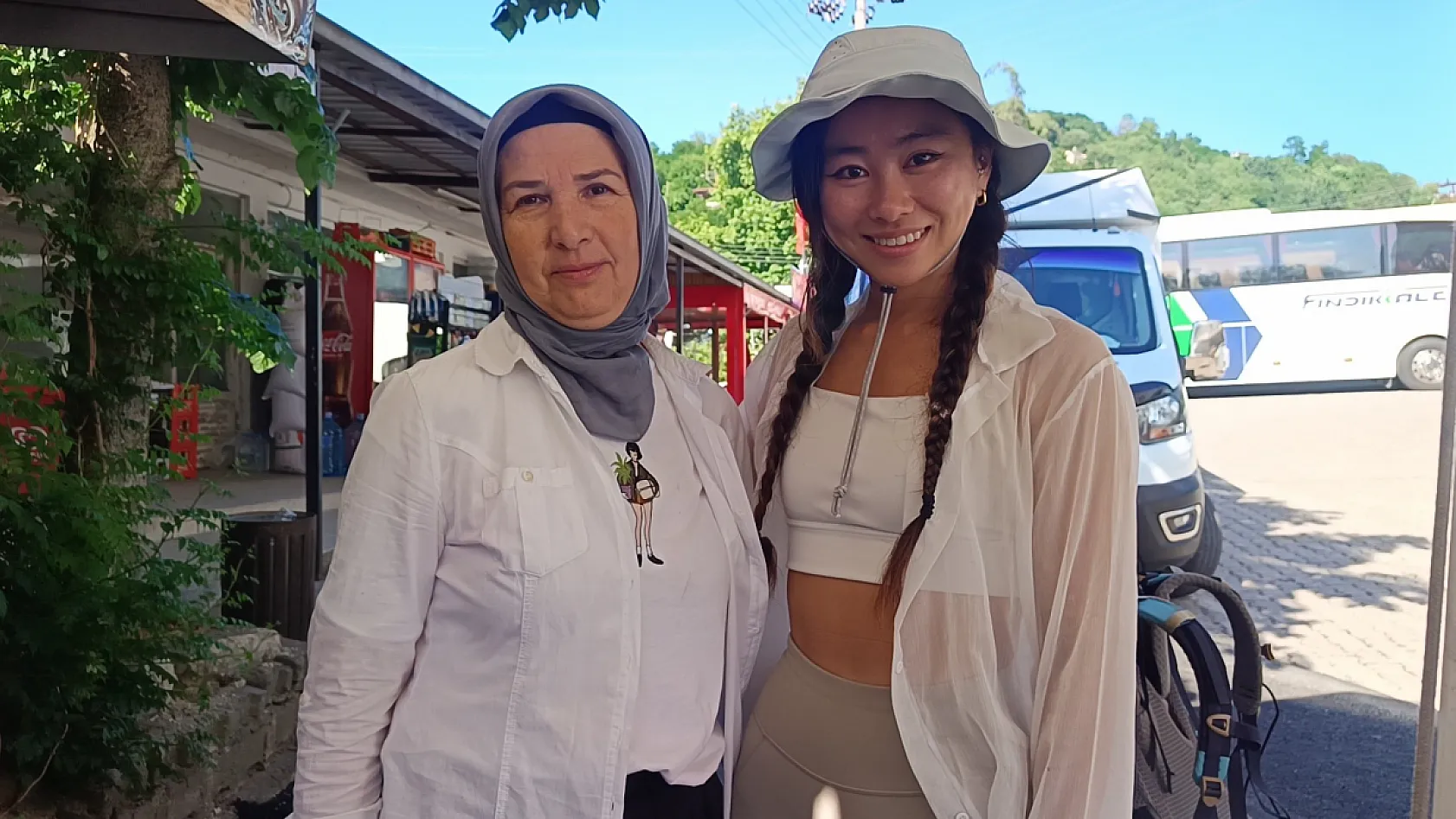 Türkiye'yi dolaşan Güney Koreli gezgin, Ordu'ya ulaştı: 'Türkiye çok güzel'
