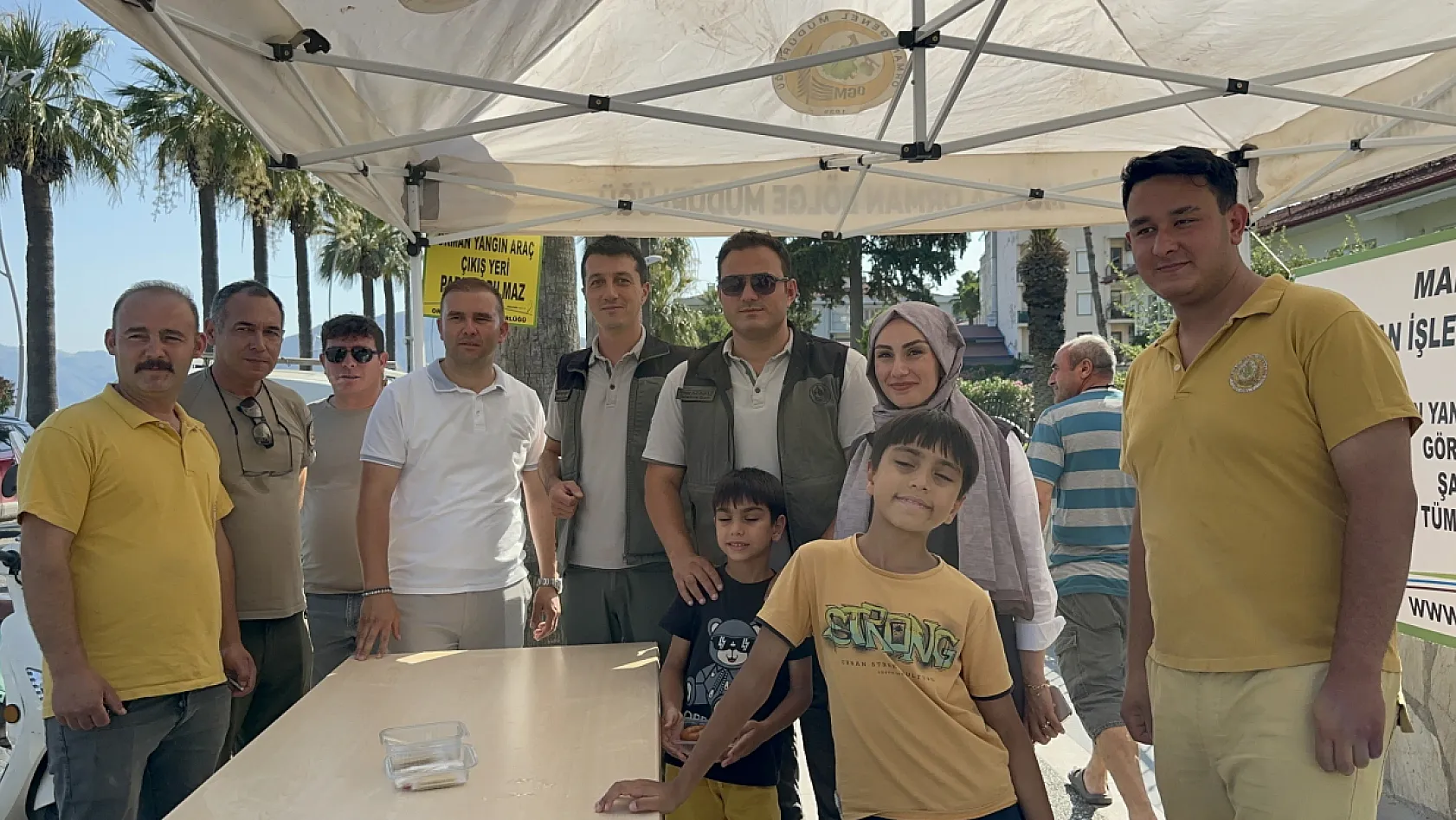 Marmaris'te şehit olan orman işçisi Görkem Hasdemir dualarla anıldı