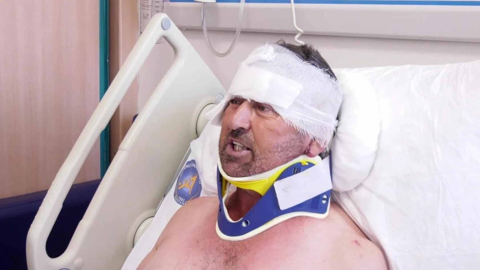 Aslanın saldırısına uğrayan adam: 'Sivrisinekten ısırmasın diye üstümü örttüm, aslan ısırdı'