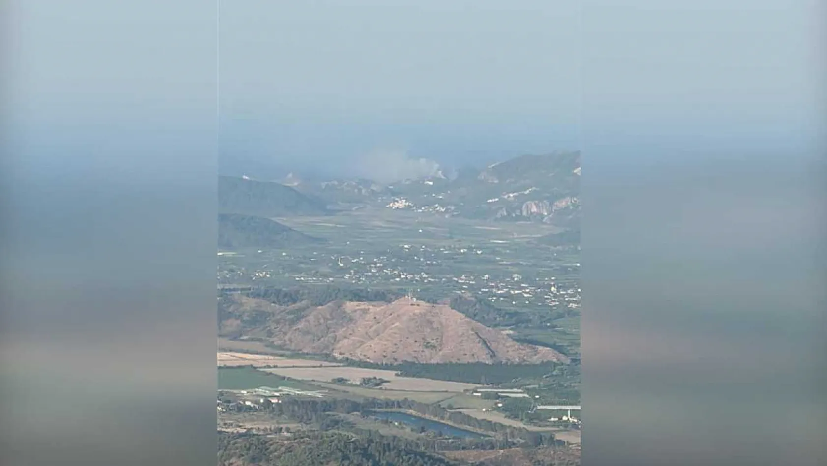 Ortaca Sarıgerme'de Orman Yangını Çıktı