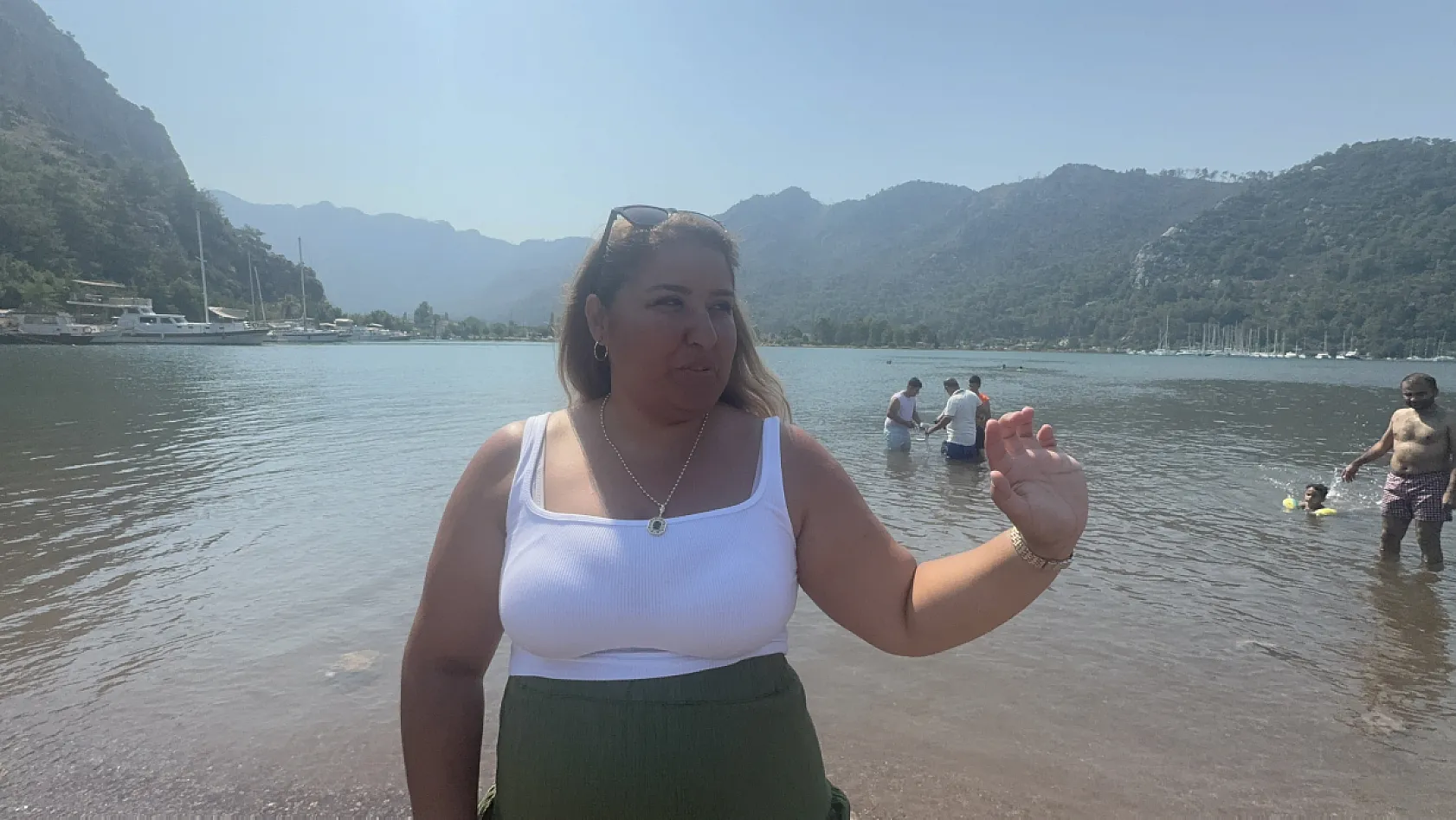 Yerli ve yabancı turistin gözdesi: Kızkumu Plajı