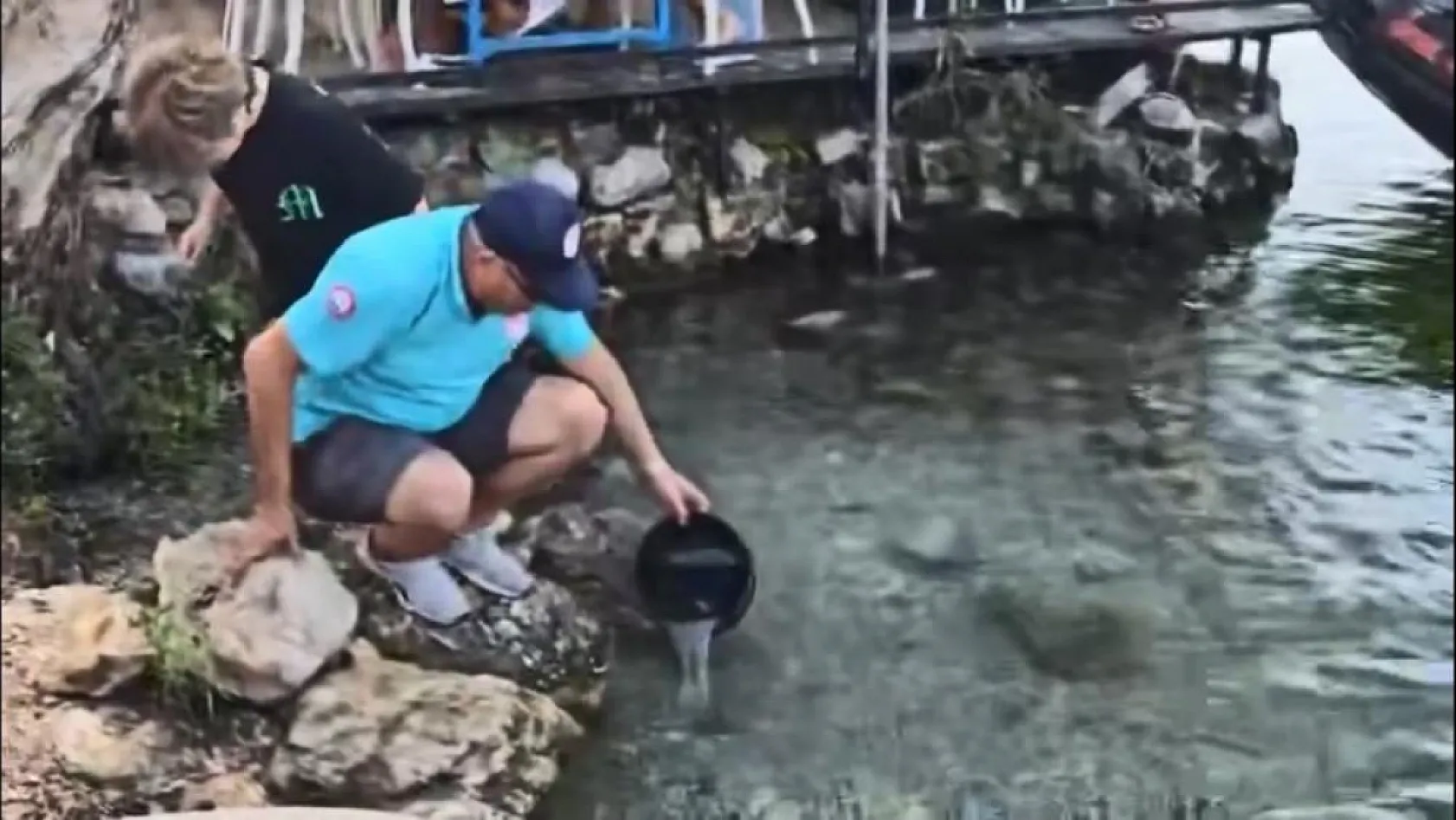 Muğla Kadın Azmağı'na 35 Bin Levrek Yavrusu Bırakıldı