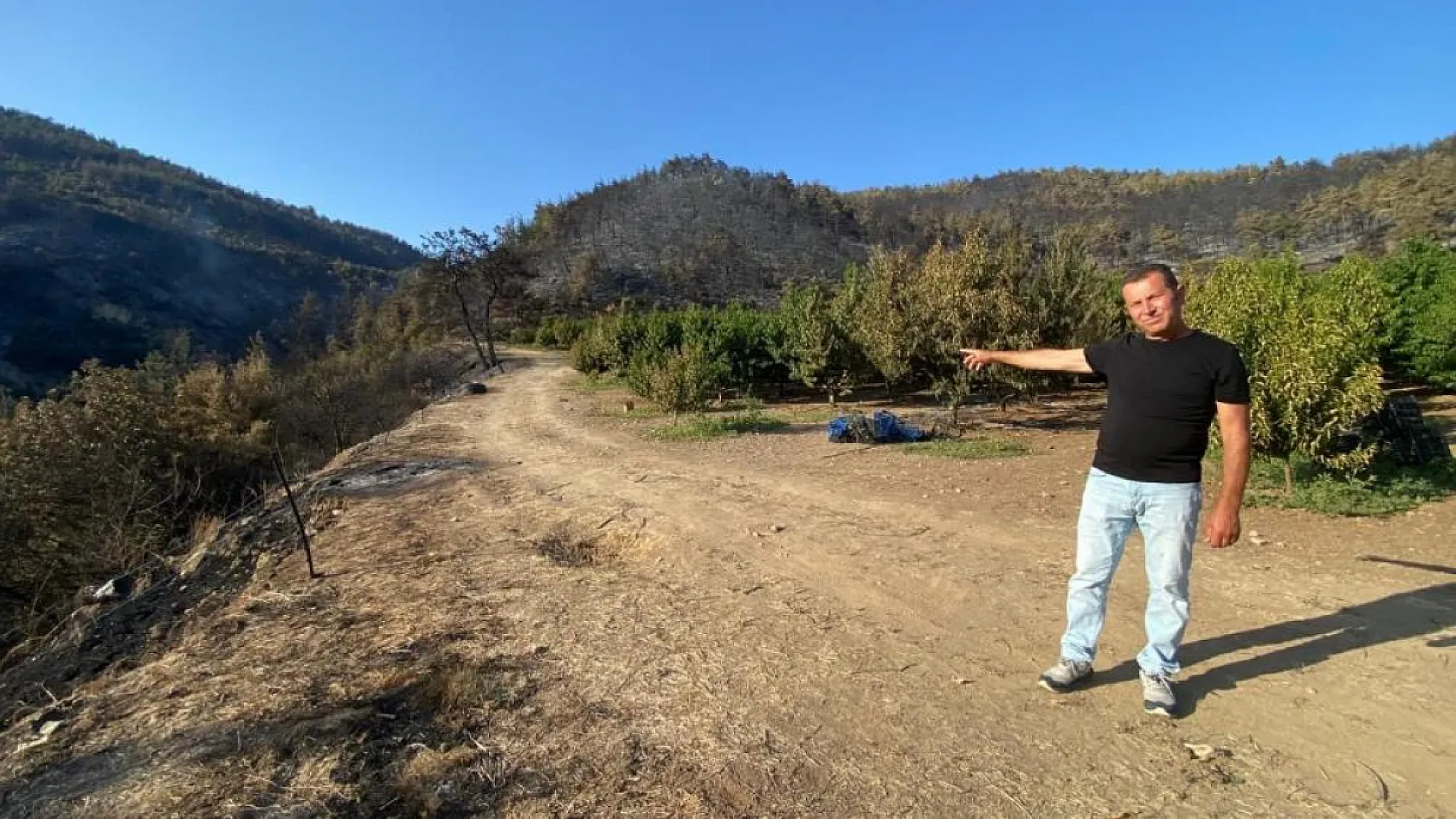 Türkiye'nin yüreğini yakan yangında yüzleri gülümseten görüntü