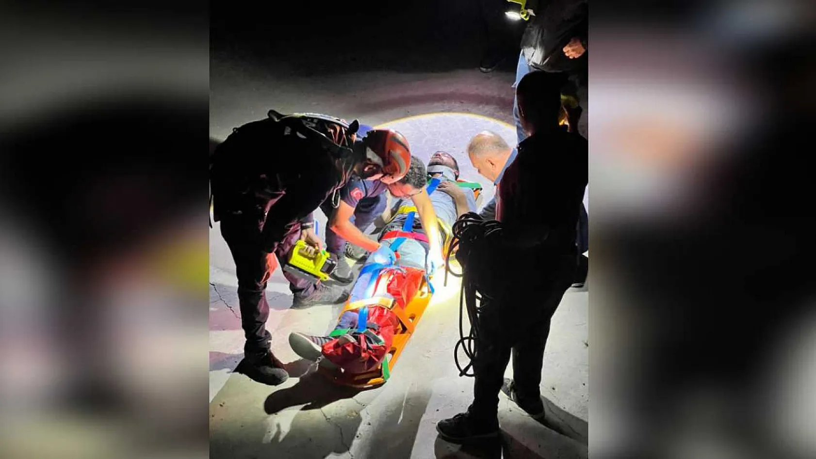 Alkol Alırken Dengesini Kaybetti, 4 Metre Yükseklikten Düştü!