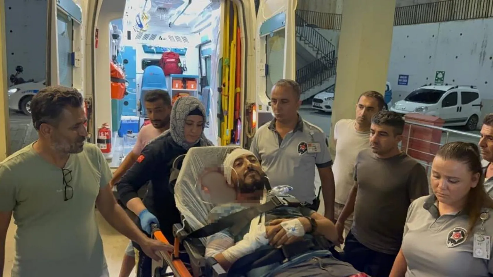 Orman Yolu Çalışmasında Dinamit Faciası: Kaya Parçası İşçiye İsabet Etti