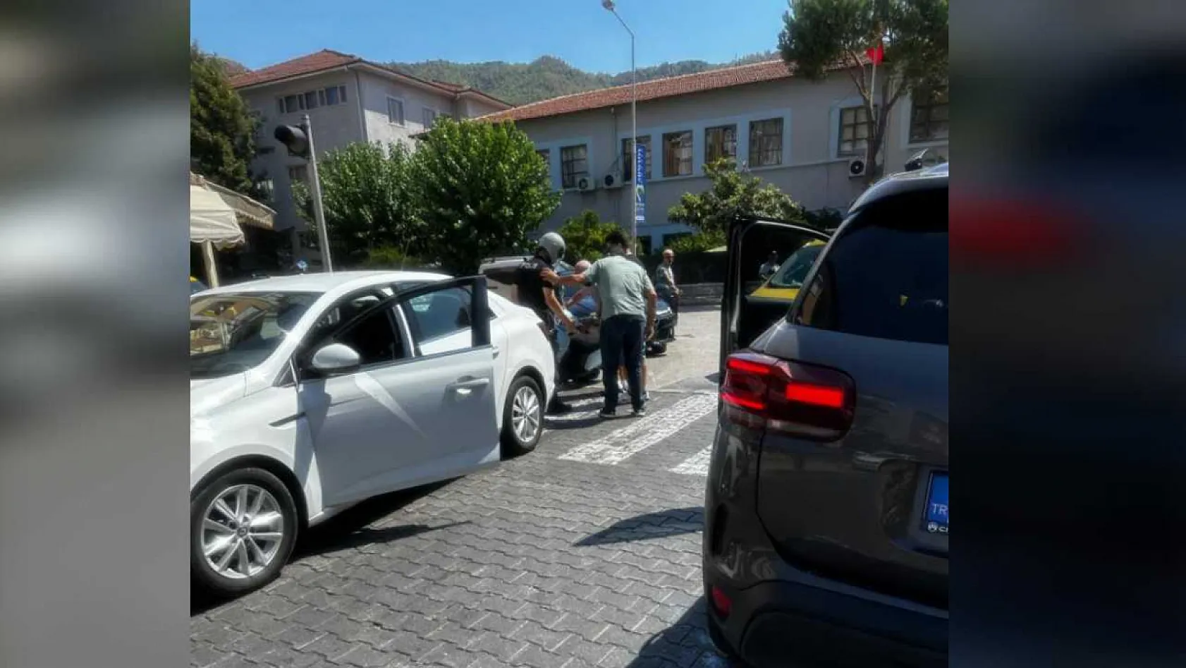 Marmaris'te Motosiklet Kazası