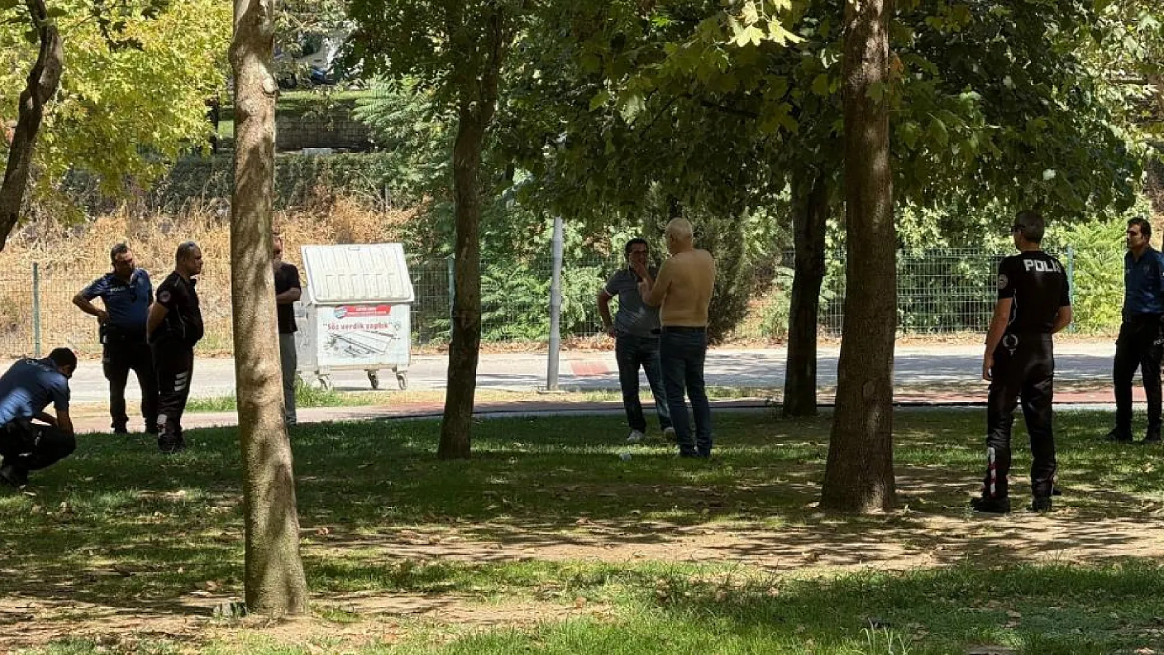 Film sahnelerini aratmayan anlar