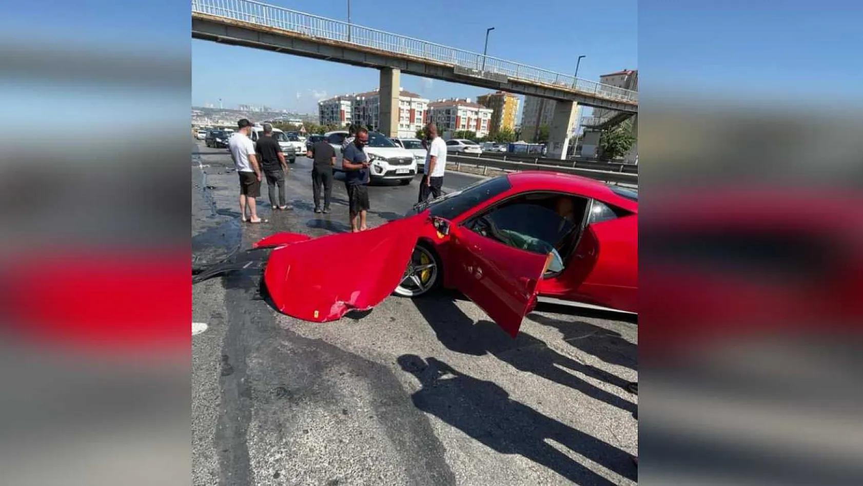17 milyon liralık Ferrari kazasını yapan usta yaşananları anlattı