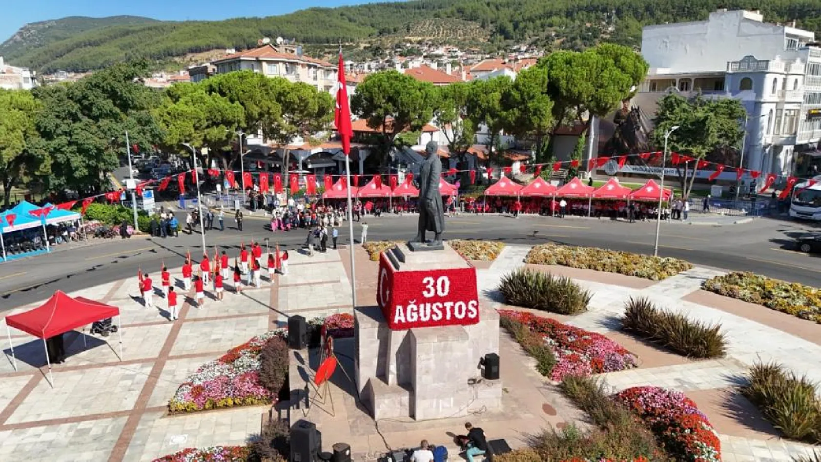 Muğla'da 30 Ağustos Zafer Bayramı'nın 103. yılı coşkuyla kutlandı