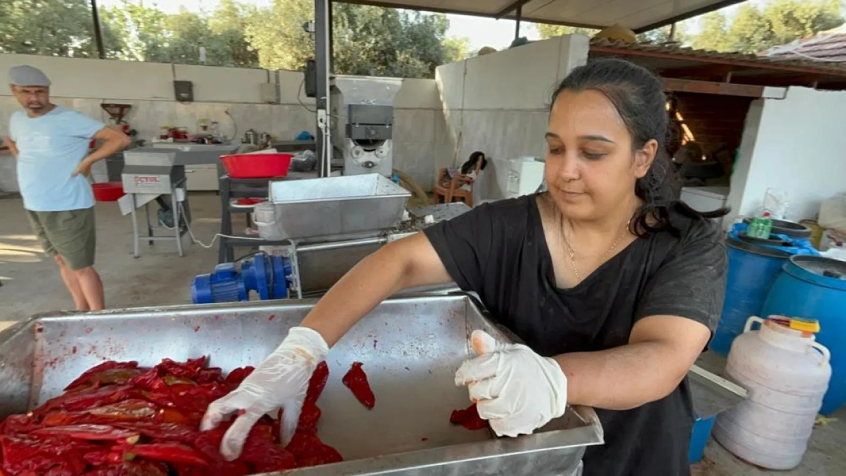 Muğla'da üniversite mezunu genç kadın, köyünde üretim merkezi kurdu