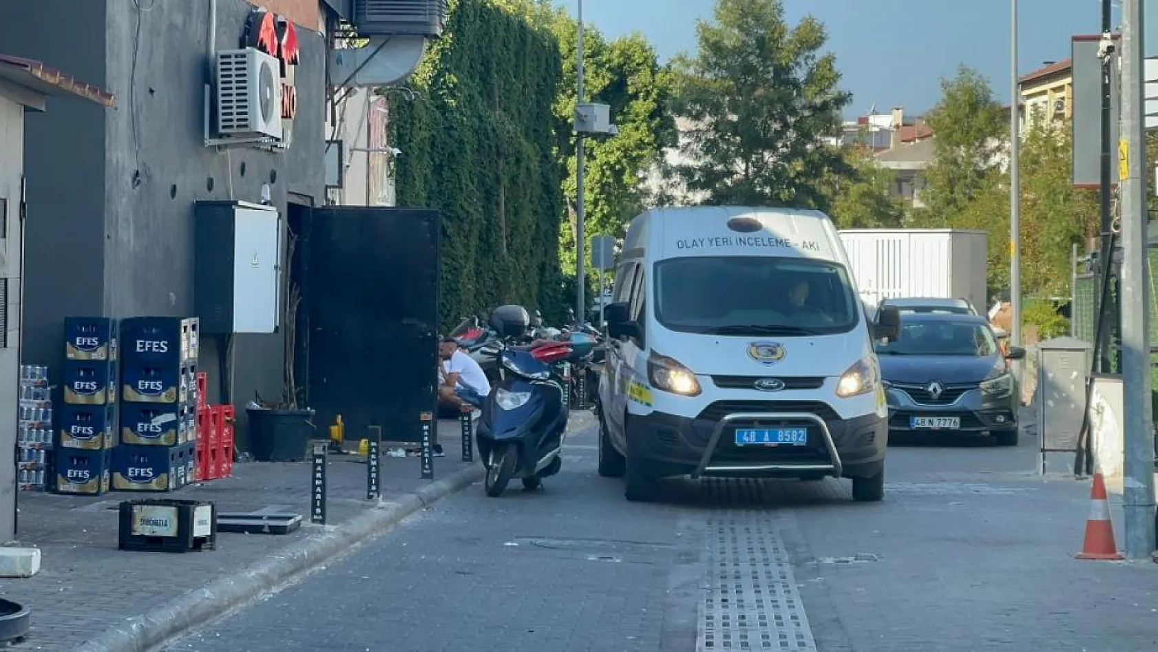 Marmaris'te barda silahlı kavga: 2 yaralı