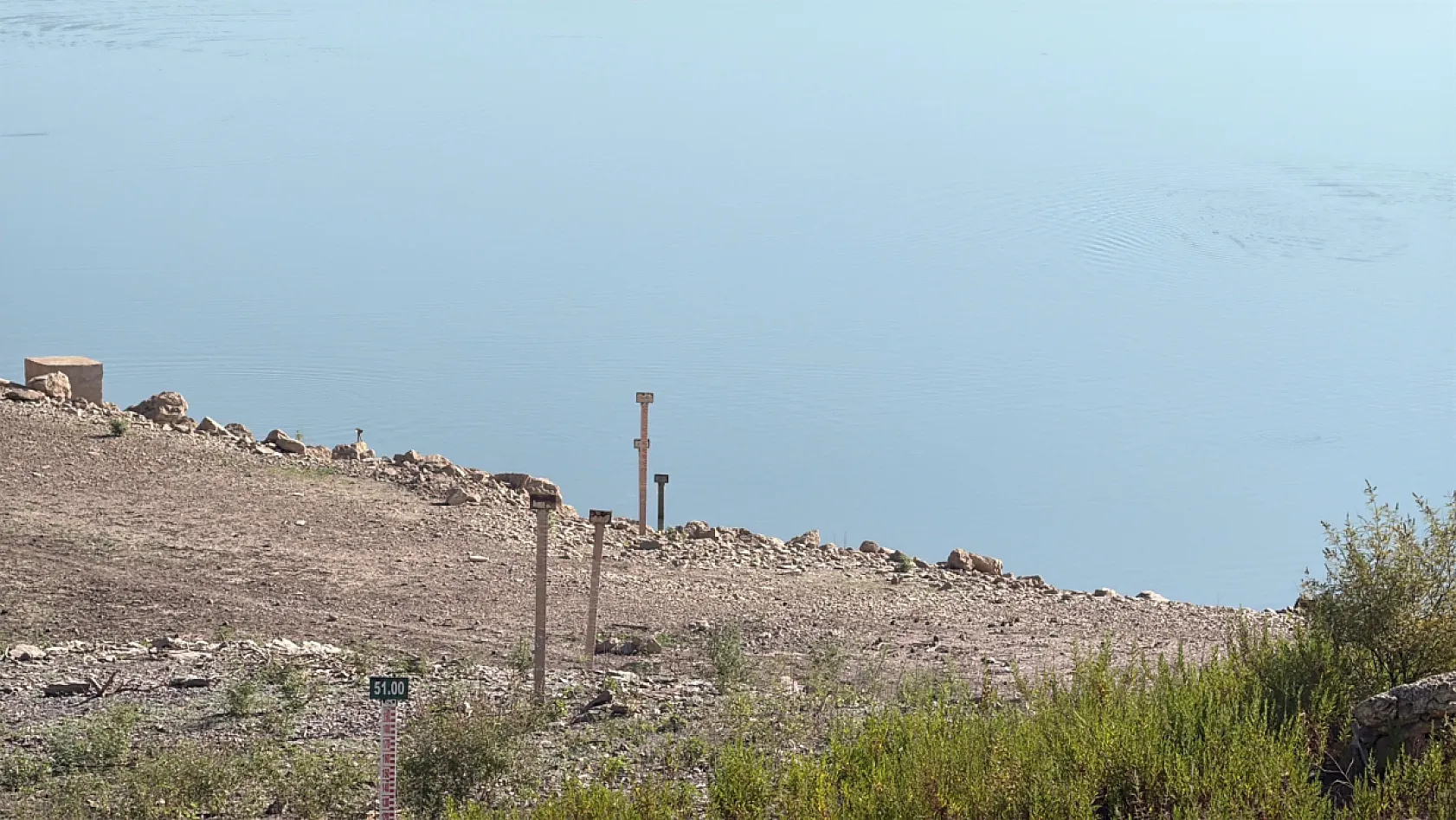 Bodrum'da musluklar kurudu, baraj suyu tarlalara aktı