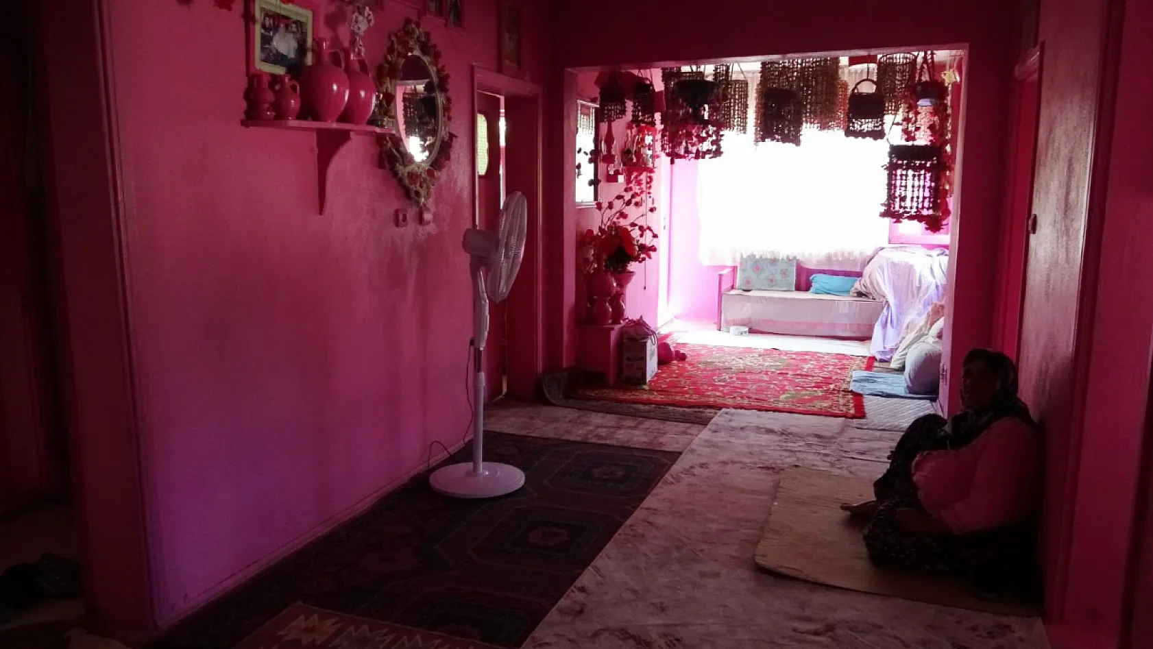 Pembe renk tutkusuyla bilinen 'Barbie Teyzesi' pembe evine mahkum kaldı