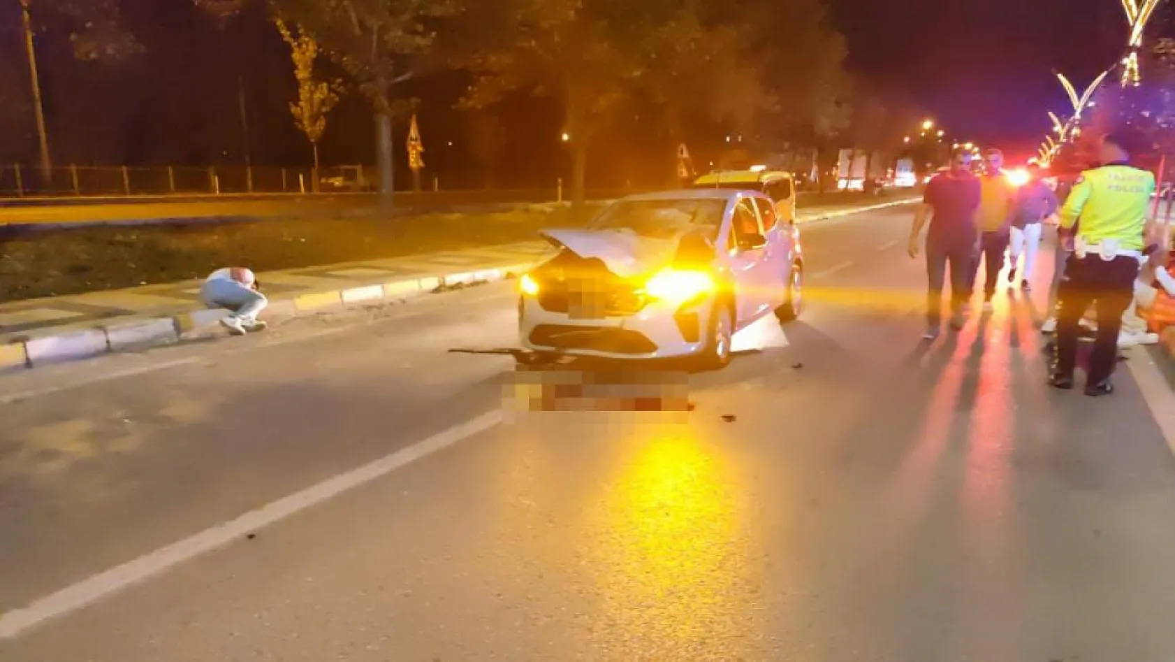 Otomobilin çarptığı yaya hayatını kaybetti