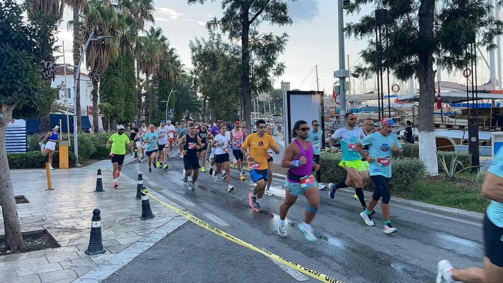 Bodrum'da yarı maraton heyecanı yaşandı