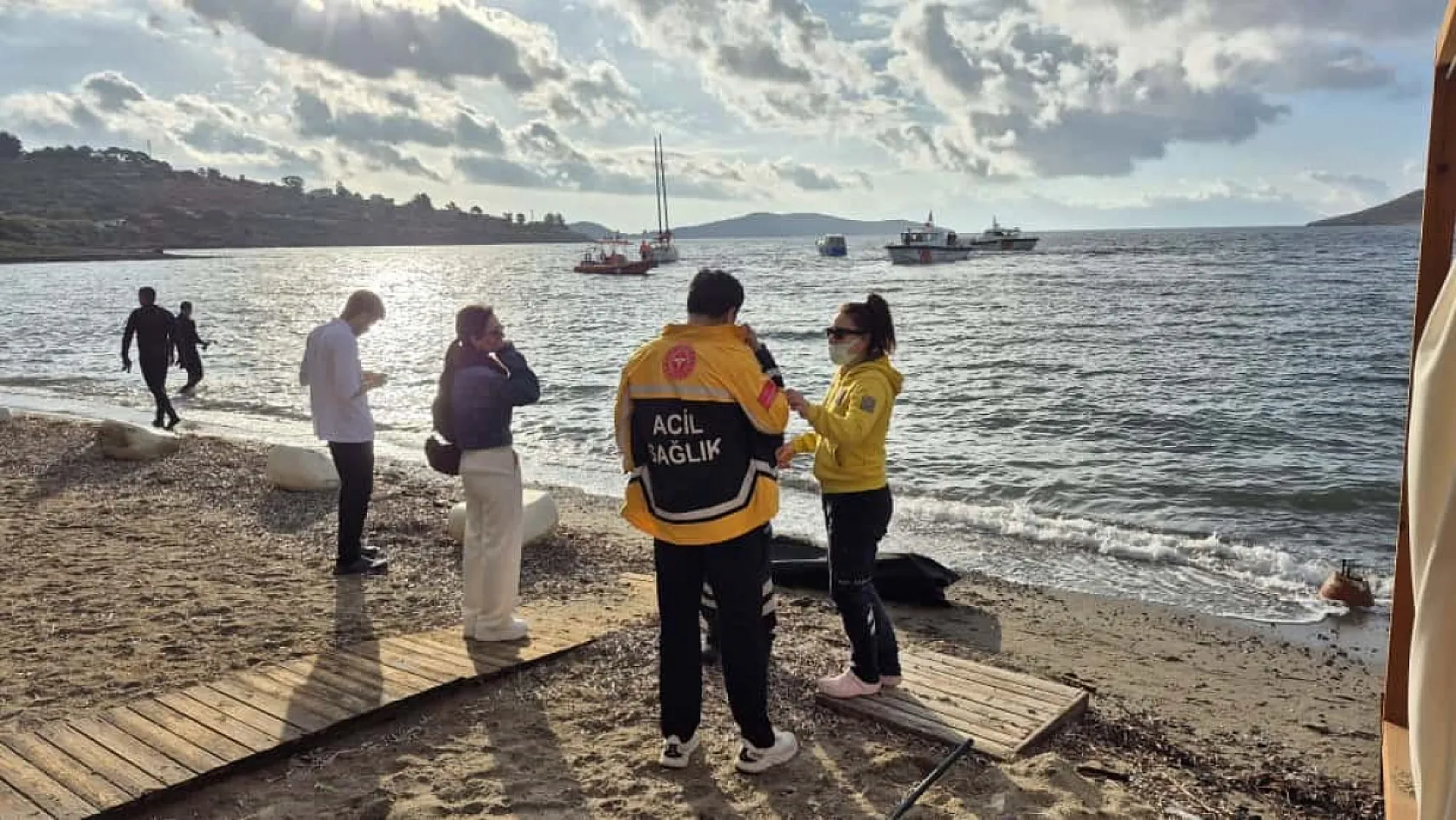 Bodrum 'da düzensiz göçmenleri taşıyan tekne battı: 7 ölü
