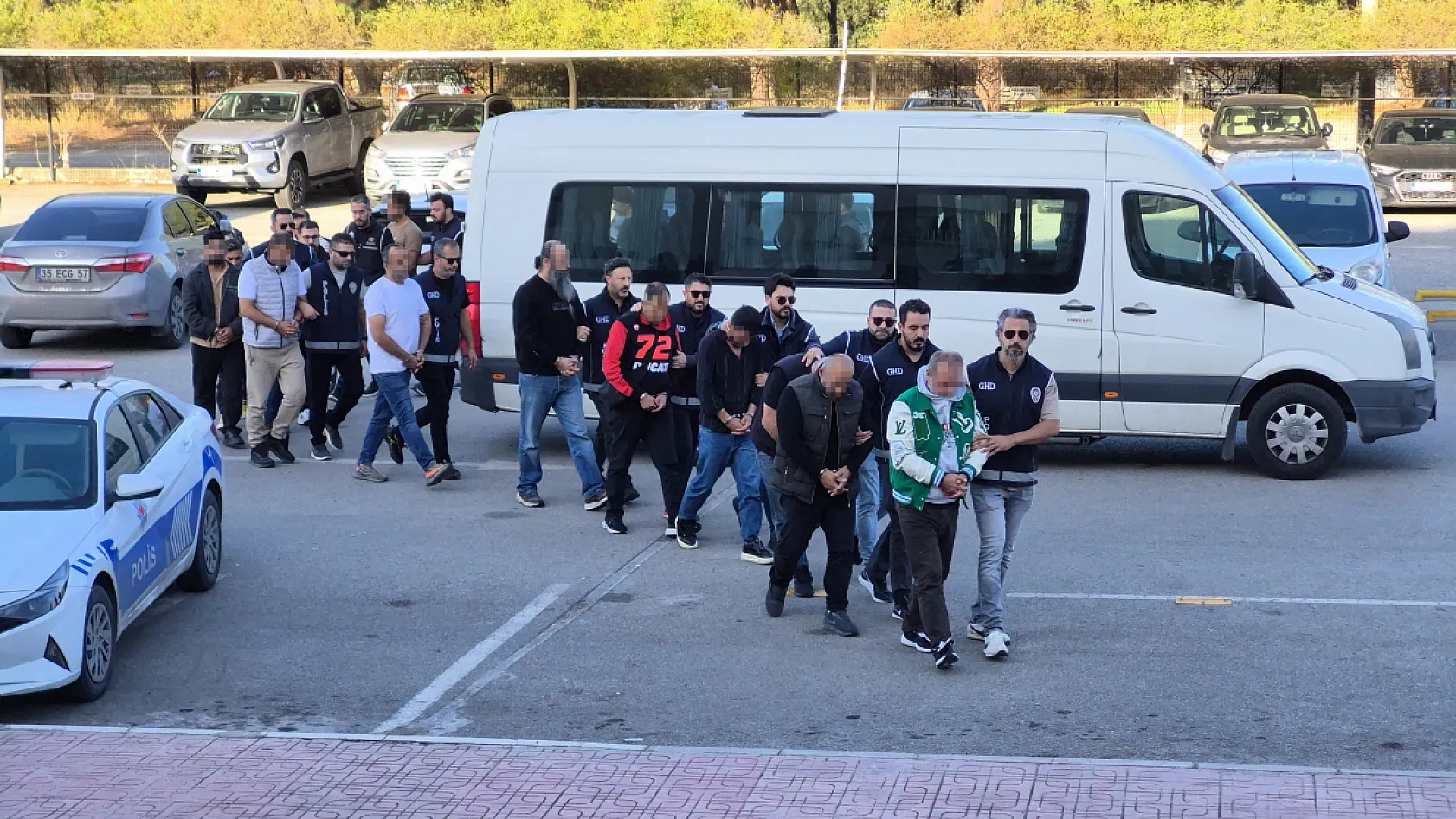 Bodrum'da 9 şüpheli tutuklandı