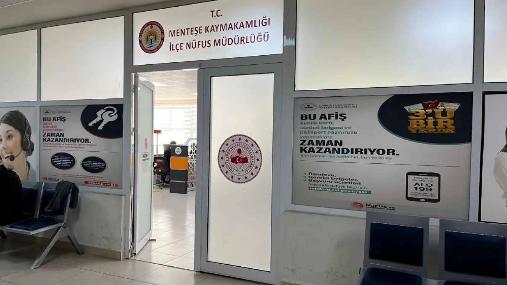 Menteşe'de ehliyet yoğunluğu olmadı: 2 bin 500 kişi hala eski tip ehliyet sahibi