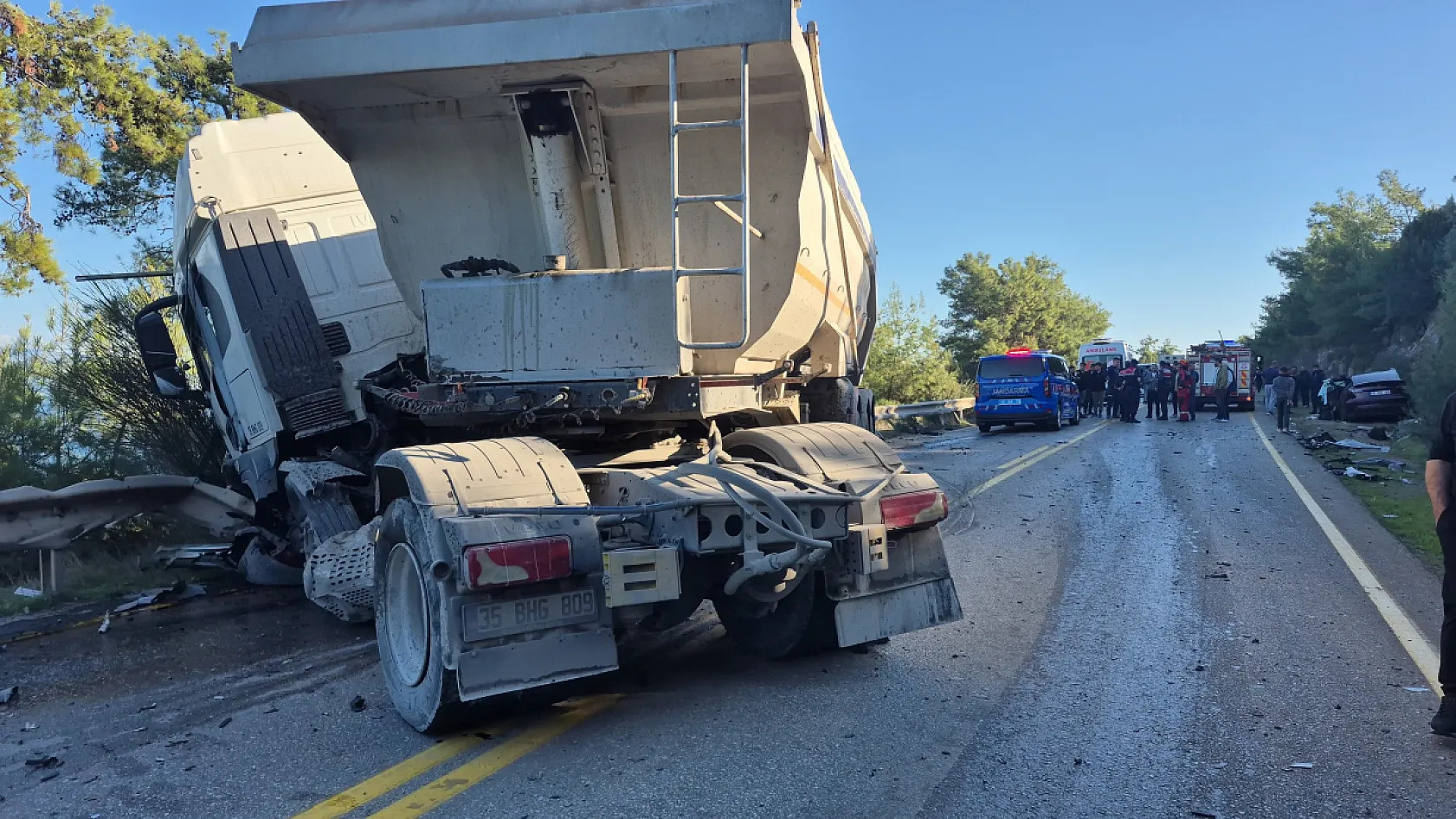 Bodrum'da feci kaza: 1'i ağır 2 yaralı