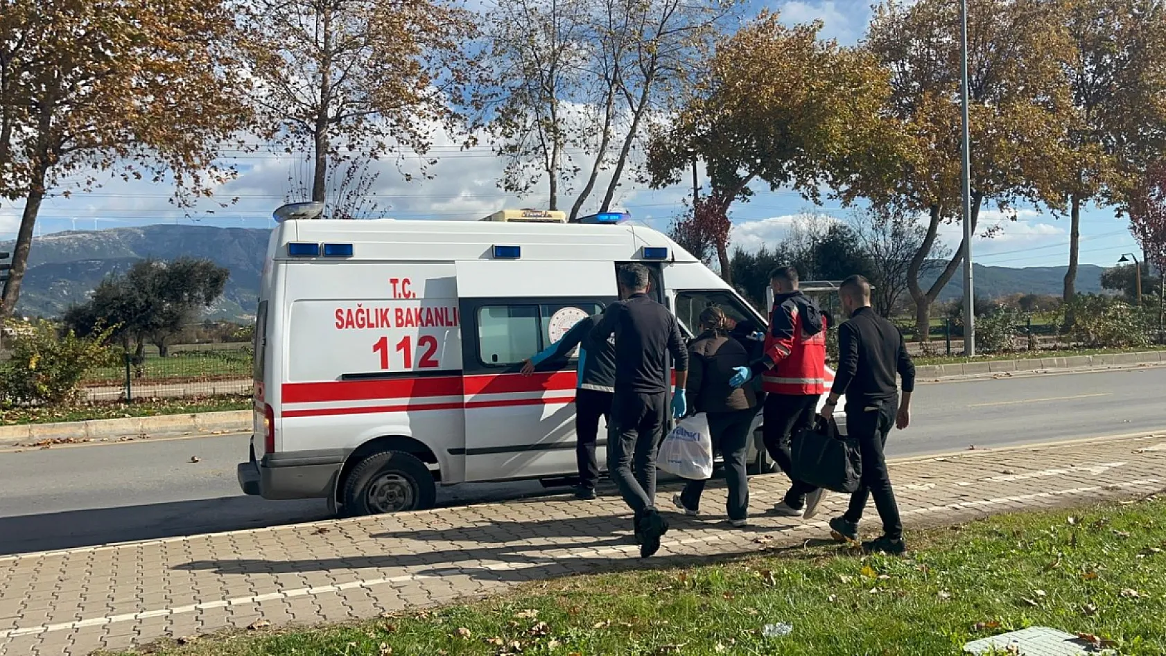Menteşe'de trafik kazası: 2 yaralı
