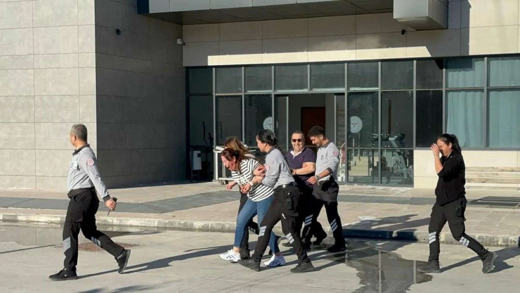 Marmaris Devlet Hastanesi'nde gerçeğini aratmayan tatbikat