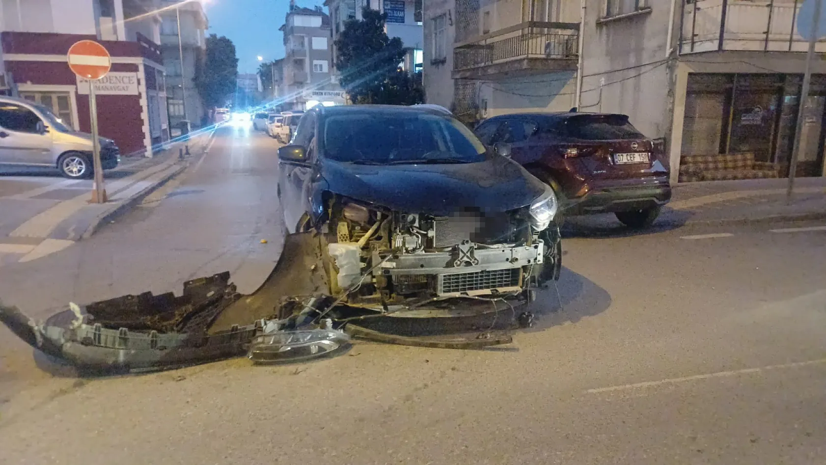 Kaza yaptığı motosikletini yaptıramadan tekrar kaza yaptı
