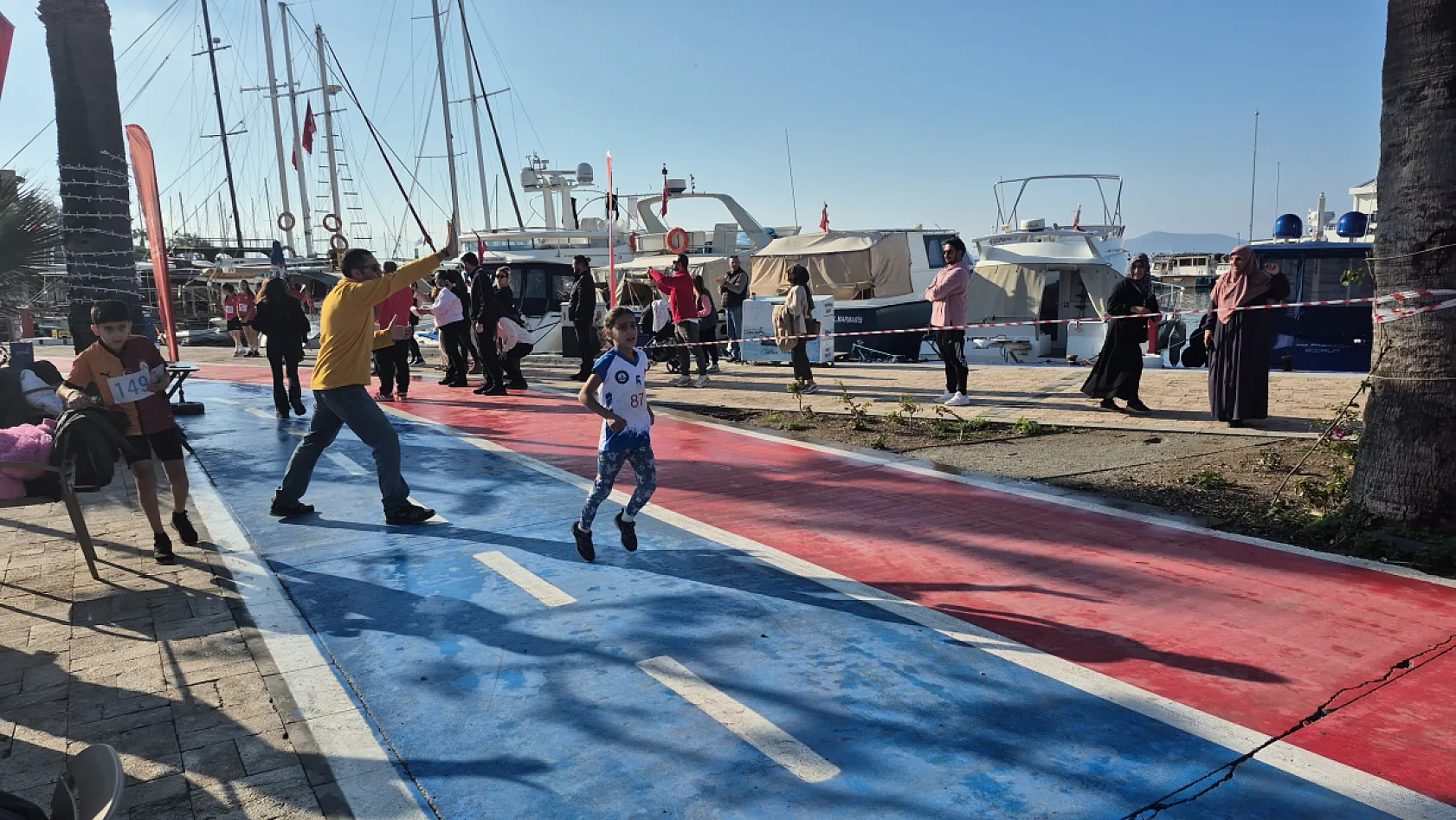Bodrum'da Büyük Atatürk Koşusu yapıldı
