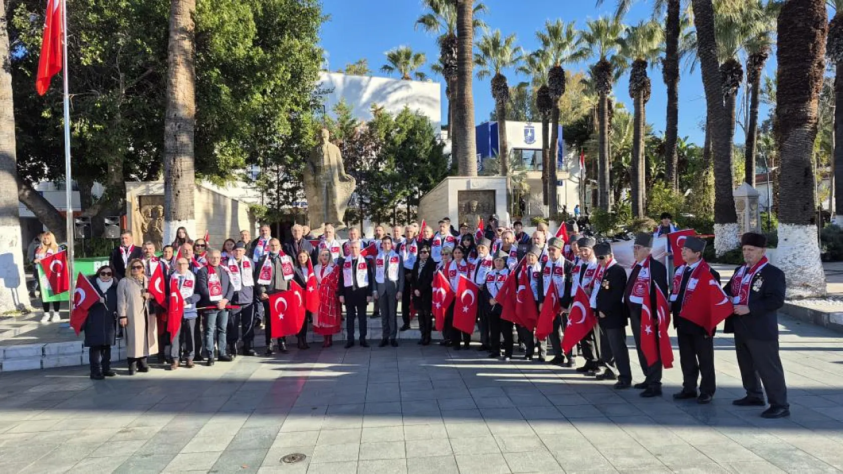 Sarıkamış Şehitleri Bodrum'da Anıldı