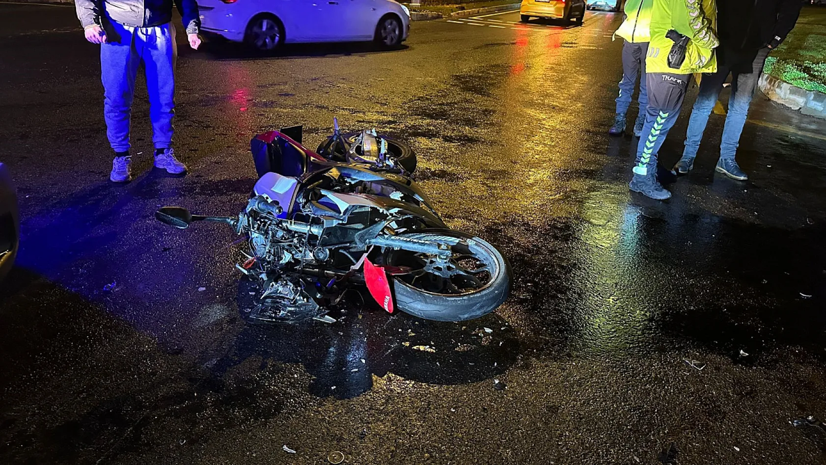 Menteşe'de trafik kazası: Motosiklet sürücüsü ağır yaralı