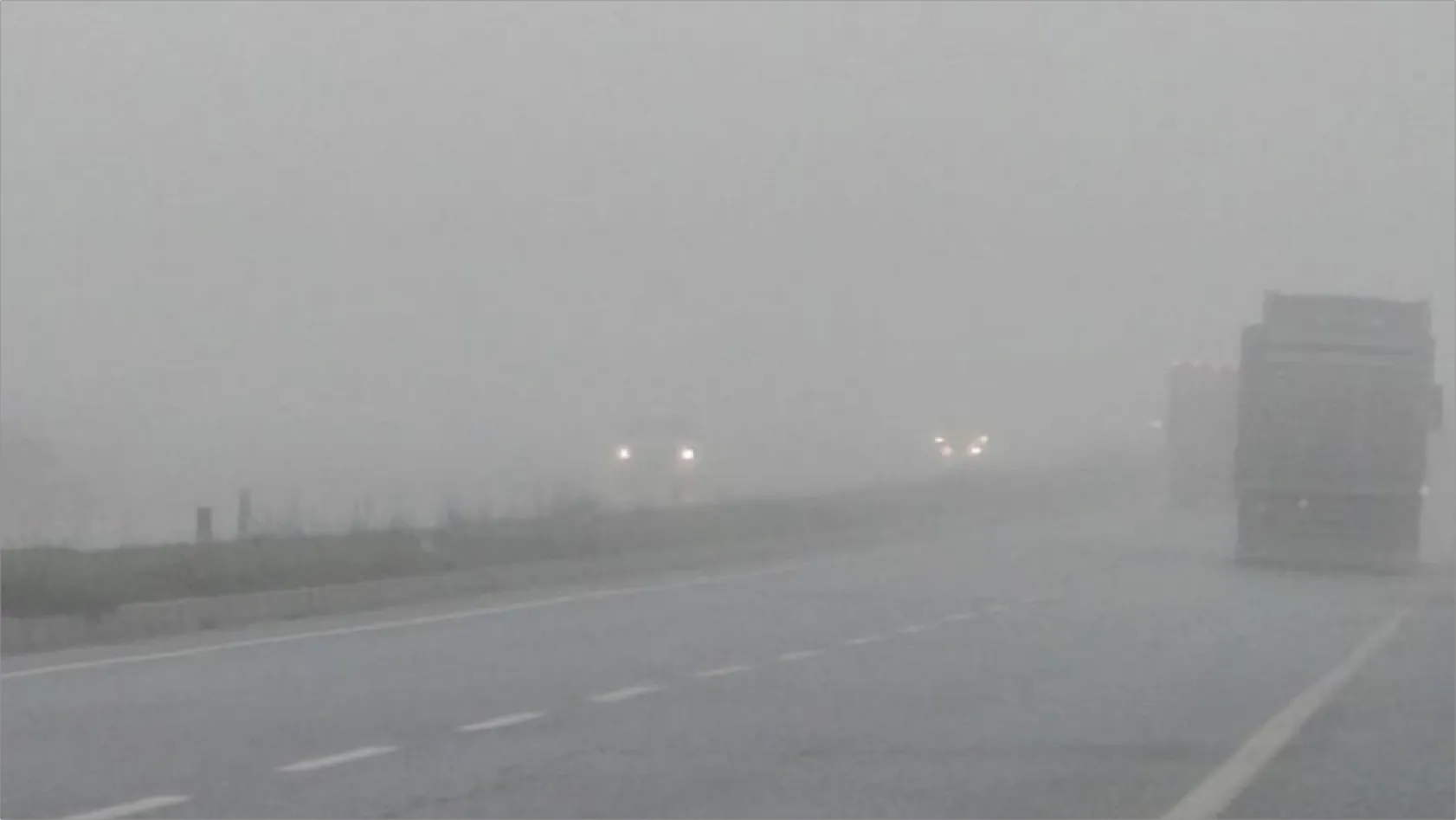 Aydın Muğla Karayolu'nda Yoğun Sis Trafiği Aksattı