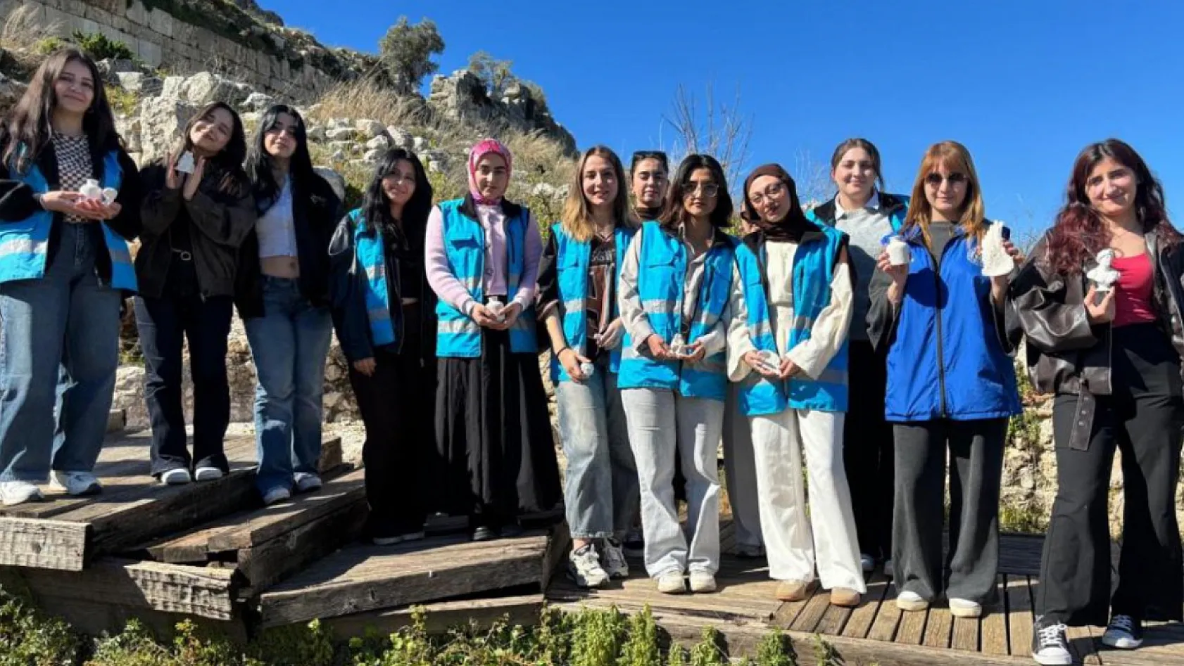 Seydikemer Tlos Antik Kenti'nde tarih sanatla canlandı